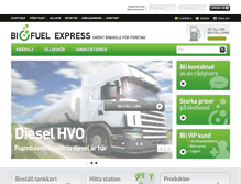 Tablet Screenshot of biofuel-express.com